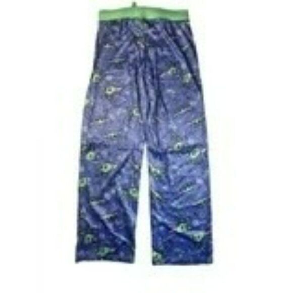 Star Wars The Child Mandalorian Velour Sleep Lounge Pajama Bottom Women's XL - Picture 4 of 5